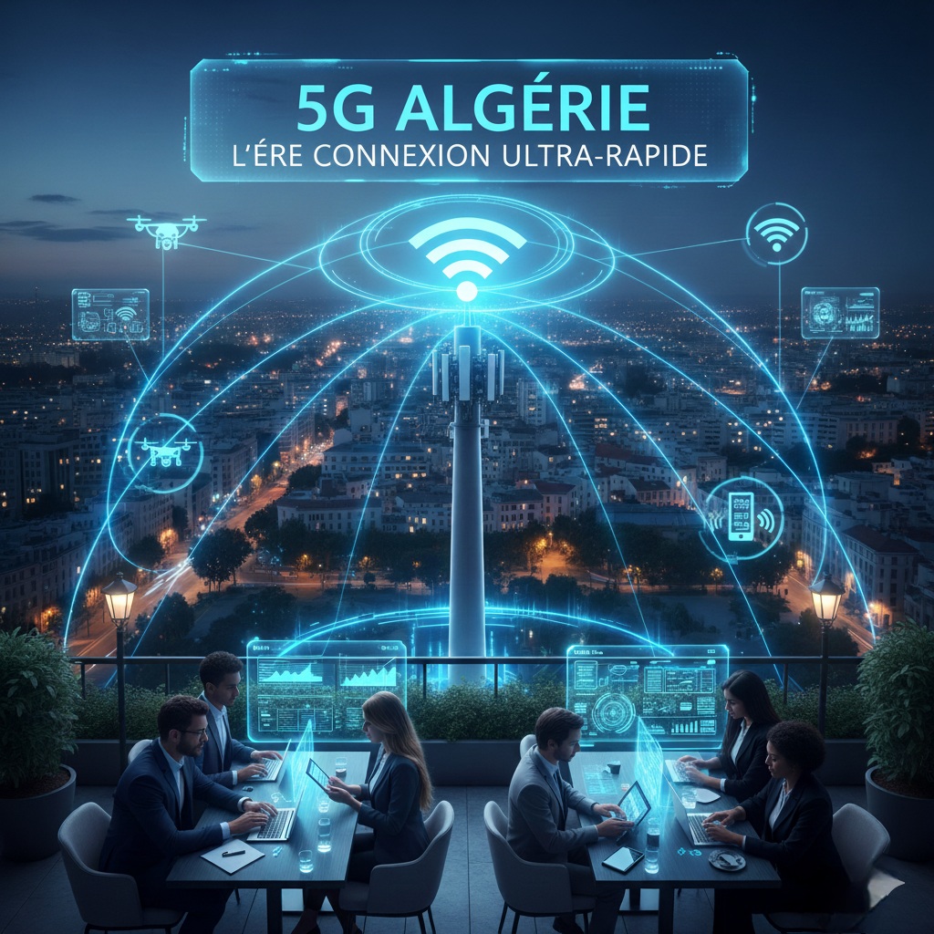 الجيل الخامس للاتصالات في الجزائر: نحو ثورة رقمية جديدة